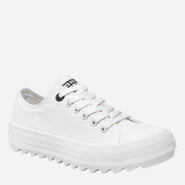 Жіночі кеди низькі Big Star FF274245 37 Білі (5900714192112) - зображення 5