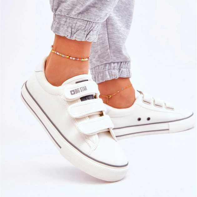 Жіночі кеди низькі Big Star LL274A203 36 Білі (5900714652531) - зображення 4