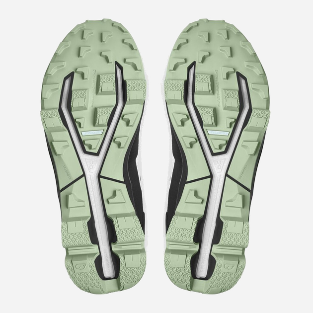 Buty do biegania damskie On Running Cloudventure Peak 2 3499001 39 (6UK) 25 cm Biały/Czarny (7630440656210) - obraz 6