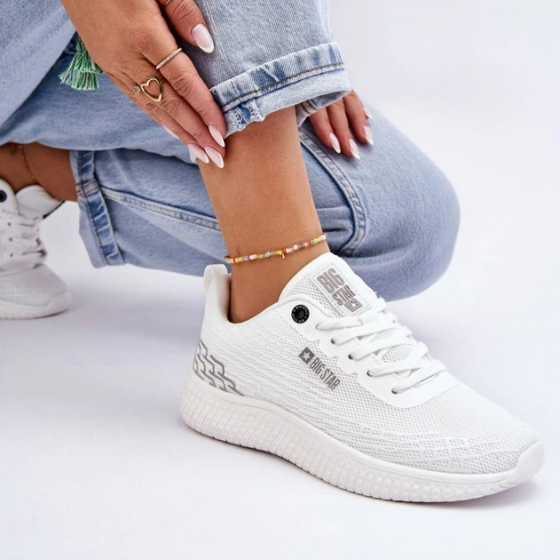 Buty sportowe damskie Big Star LL274664 39 Białe (5900714647711) - obraz 3