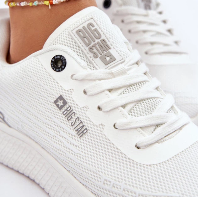Buty sportowe damskie Big Star LL274664 39 Białe (5900714647711) - obraz 8