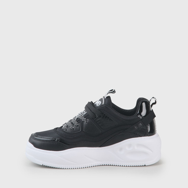 Sneakersy damskie na wysokiej platformie Buffalo Calzature 1630464 36 Czarne (4061516302343) - obraz 4
