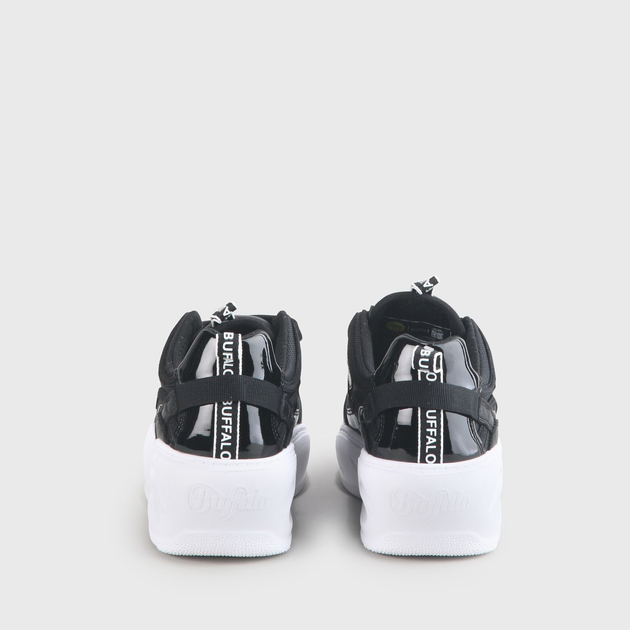 Sneakersy damskie na wysokiej platformie Buffalo Calzature 1630464 36 Czarne (4061516302343) - obraz 6