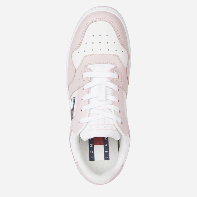 Жіночі кросівки Tommy Jeans THIEN0EN02102TH2 40 Рожеві з білим (8720643117898) - зображення 5