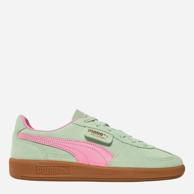 Жіночі кеди низькі Puma Palermo W 39646302 37.5 Зелені (4099685706716) - зображення 1