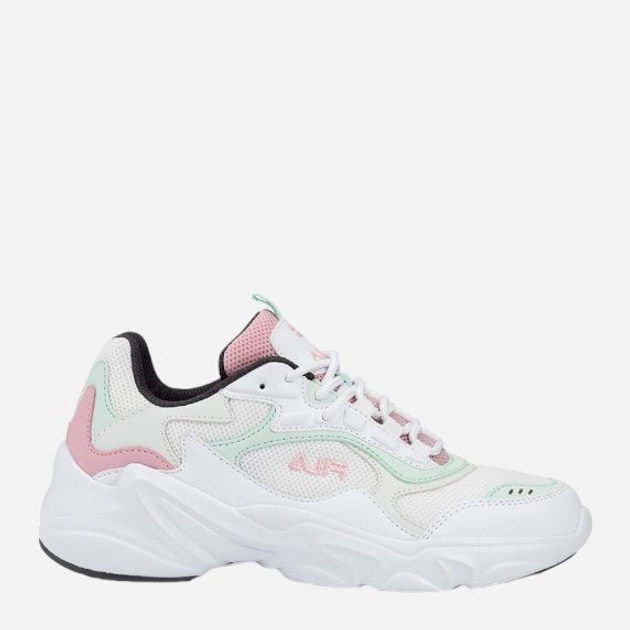 Sneakersy damskie na wysokiej platformie Fila Collene Cb FFW0046-13318 41 (9.5US) 25.5 cm Biały/Niebieski (8720905012862) - obraz 1