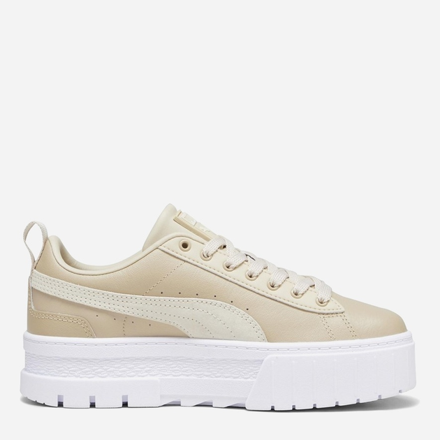 Жіночі кеди низькі Puma Mayze Lth Wn 38198336 37.5 (4.5UK) 24.5 см Бежеві (4065454853387) - зображення 3