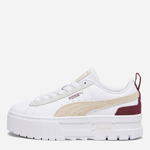 Sneakersy damskie na platformie Puma Mayze Mix Wns 38746809 37.5 (4.5UK) 24.5 cm Biały/Bordowy (4099683266557) - obraz 3