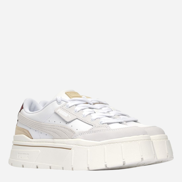 Sneakersy damskie na platformie Puma Mayze Stack Luxe Wns 38985306 38.5 (5.5UK) 24.5 cm Białe (4099683395998) - obraz 4