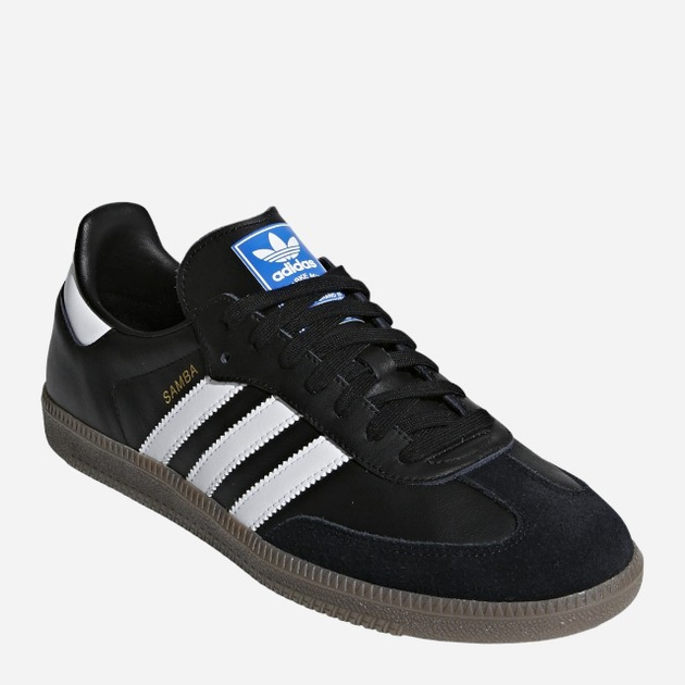 Жіночі кеди низькі adidas Originals Samba OG B75807 35.5 (3UK) 21.6 см Чорні (4062061443048) - зображення 2