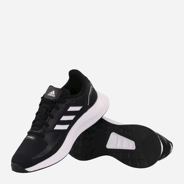 Жіночі кросівки для бігу adidas Runfalcon 2.0 W FY5946 38.5 Чорні (4064041433483) - зображення 5