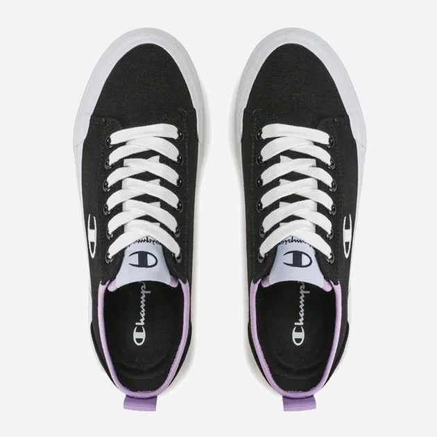 Жіночі кеди низькі Champion S11555-KK001 41 (9.5US) 26.5 см Чорні (8058132020634) - зображення 5