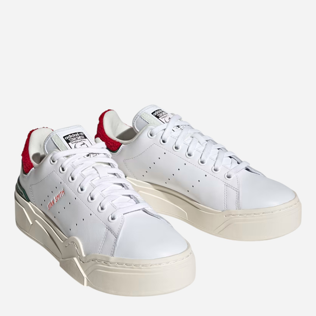 Sneakersy damskie z eko skóry adidas Originals Stan Smith Bonega 2B HQ9882 38 (5UK) Białe (4066749909512) - obraz 2