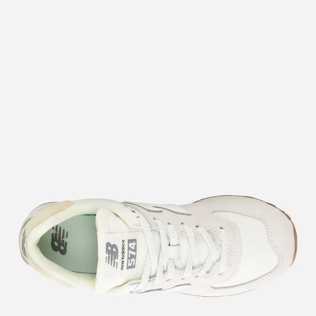 Buty sportowe damskie New Balance 574 WL574NO2 36.5 (6US) Jasnoszare (196941301839) - obraz 4