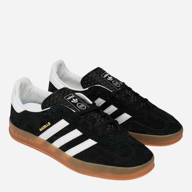 Жіночі кеди низькі adidas Originals Gazelle Indoor H06259 38 Чорні (4066746178287) - зображення 2