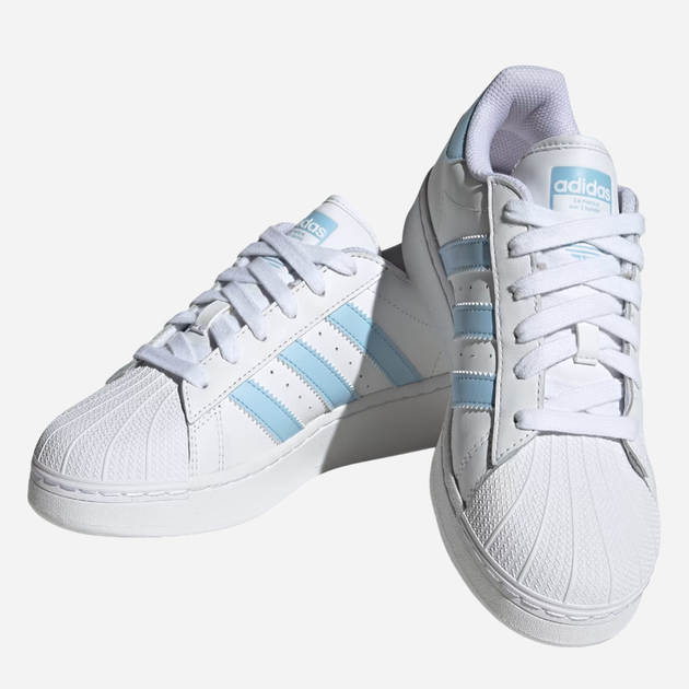 Sneakersy damskie skórzane adidas Originals Superstar XLG W IF3003 40 Białe (4066756576264) - obraz 2