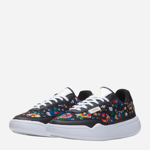 Sneakersy damskie adidas x Rich Mnisi Her Court W GW8569 37.5 Czarne (4065419311785) - obraz 4