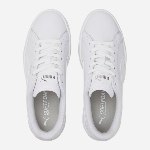 Жіночі кеди низькі Puma Karmen L 384615-01 41 Білі (4064536350820) - зображення 5