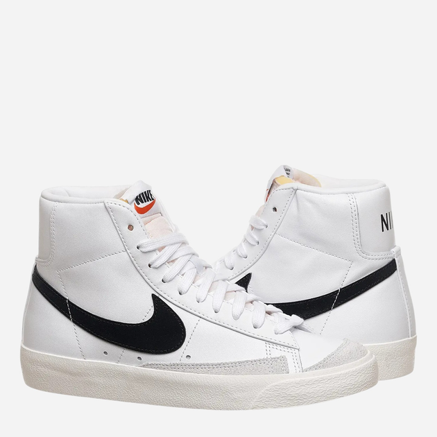 Жіночі кеди високі Nike Blazer Mid 77 CZ1055-100 40 (8.5US) 25.5 см Білі (194276153710) - зображення 5