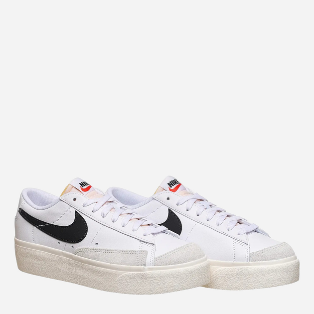 Жіночі кеди Nike Blazer Low Platform DJ0292-101 38.5 (7.5US) 24.5 см Білі (195237087594) - зображення 2