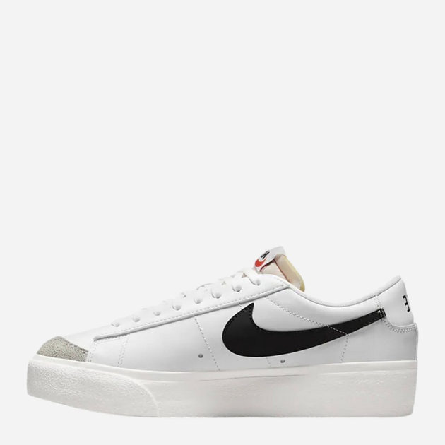 Sneakersy damskie skórzane Nike Blazer Low Platform DJ0292-101 40.5 (9US) 26 cm Białe (195237087624) - obraz 3
