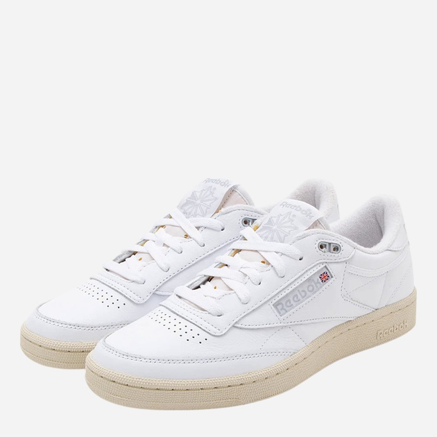 Sneakersy damskie skórzane Reebok Club C 85 Vintage 100033001 36.5 Białe (4066755168538) - obraz 2