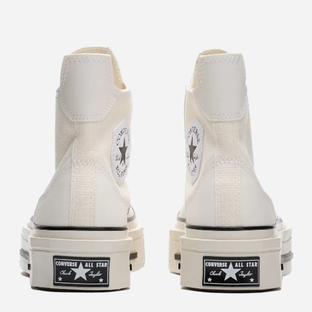 Жіночі кеди високі Converse Chuck 70 De Luxe Squared Hi A06436C 39.5 Бежеві (194434654042) - зображення 4