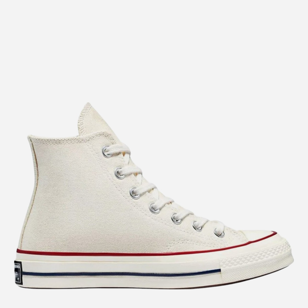 Жіночі кеди високі Converse Chuck 70 Hi Vintage Canvas 162053C 39 Бежеві (888755675892) - зображення 1