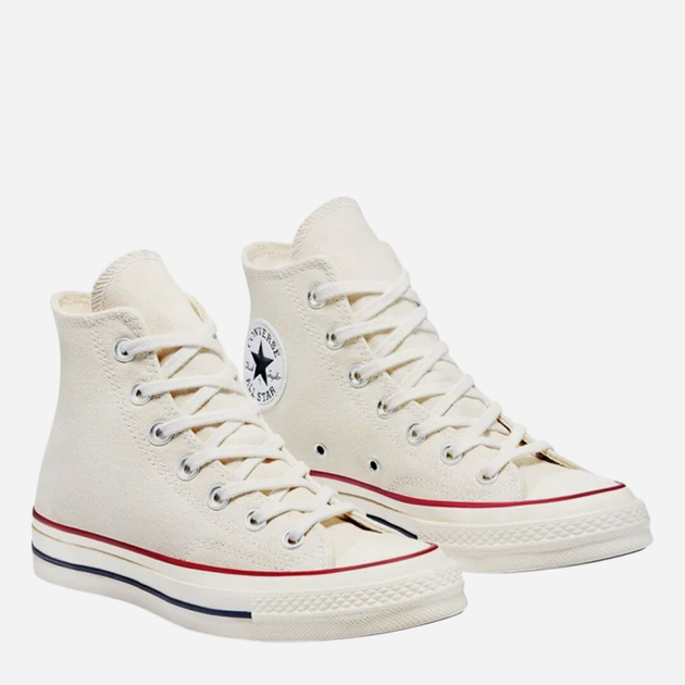 Trampki damskie materiałowe Converse Chuck 70 Hi Vintage Canvas 162053C 37.5 Beżowe (888755675878) - obraz 2