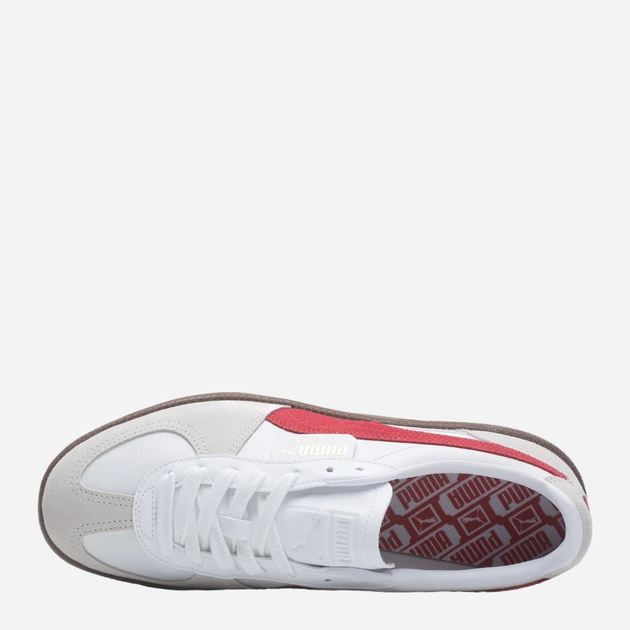 Жіночі кеди низькі Puma Palermo 39646405 39 Білий/Серий (4099685843022) - зображення 5