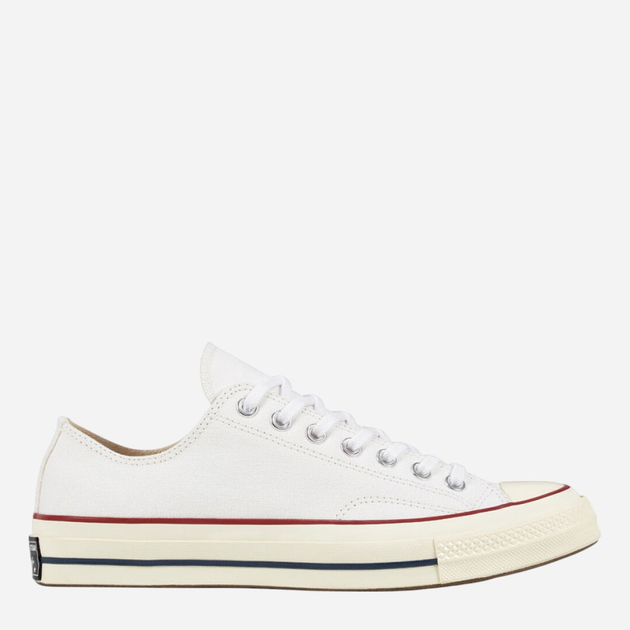 Жіночі кеди низькі Converse Chuck 70 OX 162065C 37.5 Білі (888755678633) - зображення 1