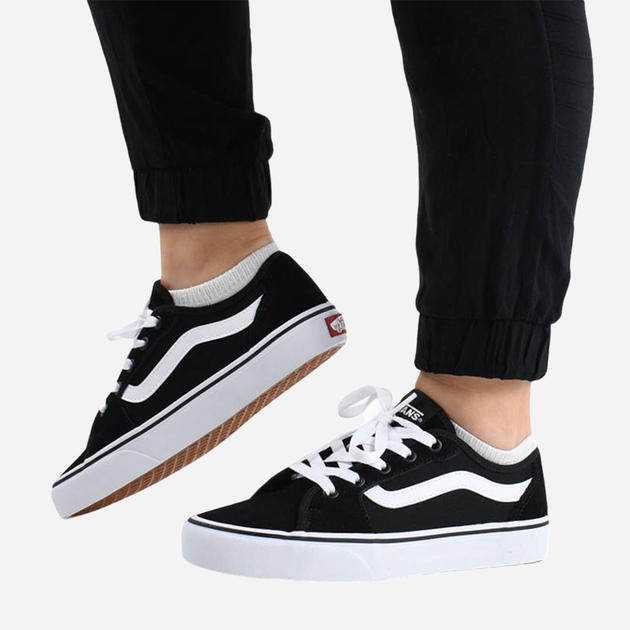 Tenisówki damskie do kostki Vans WM Filmore Decon VN0A45NMIJU 40.5 Czarne (679894860641) - obraz 3