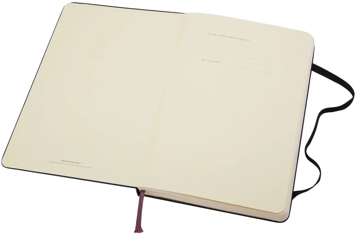 Записна книга Moleskine Classic 9 х 14 см 192 сторінки без лініювання Сапфір (8051272893649) - зображення 5