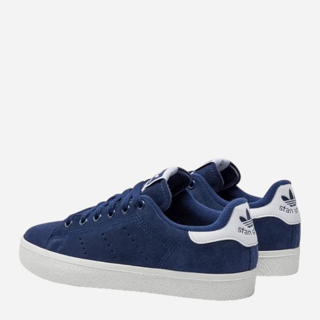 Sneakersy damskie zamszowe adidas Originals Stan Smith CS W IE0432 37.5 (4.5UK) Ciemnogranatowe (4066765325464) - obraz 5