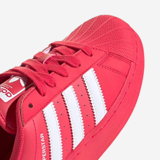 Sneakersy damskie na platformie adidas Originals Superstar XLG W IE2986 38.5 (5.5UK) Czerwone (4066765358103) - obraz 7