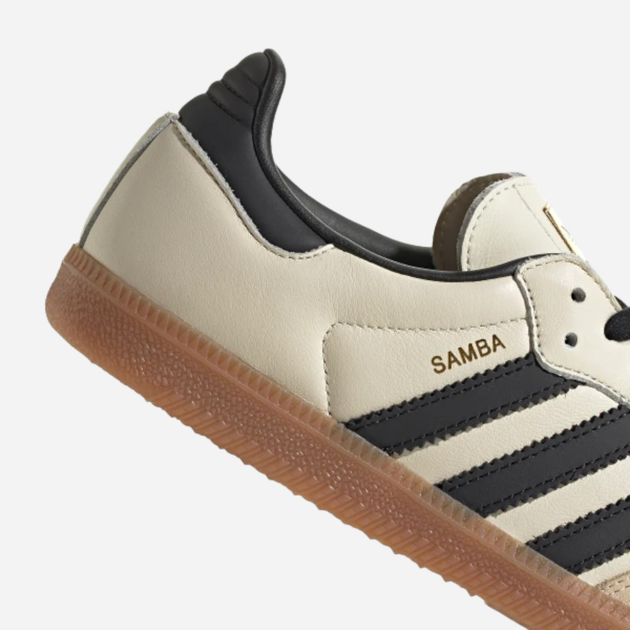 Sneakersy damskie do kostki adidas Originals Samba OG W ID0478 36 (3.5UK) Beżowe (4066765863348) - obraz 8