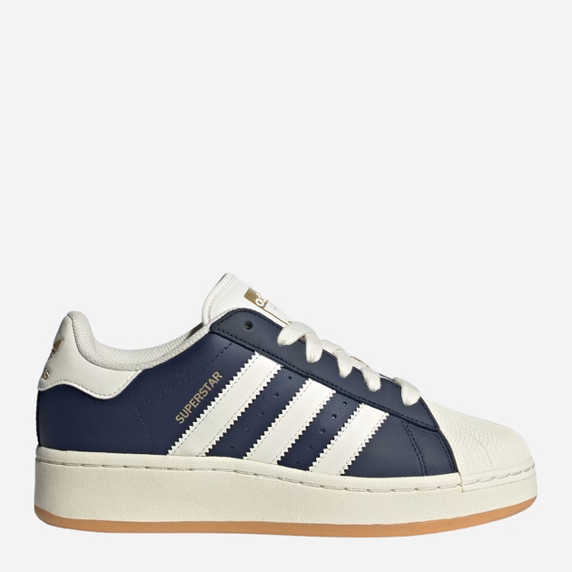 Sneakersy damskie na platformie adidas Originals Superstar XLG W ID5699 41.5 (7.5UK) Ciemnogranatowe (4066765944931) - obraz 1