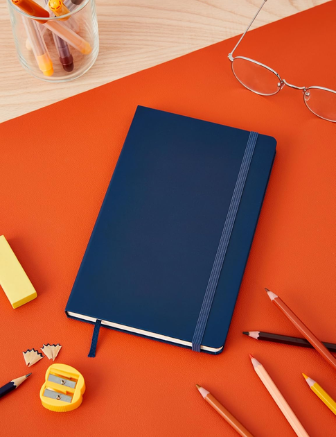 Записна книга Moleskine Classic 13 х 21 см 240 сторінок без лініювання Сапфір (8051272893687) - зображення 3