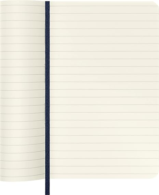 Нотатник Moleskine Classic 9 x 14 см 192 сторінки в лінійку Сапфір м'яка обкладинка (8055002854719) - зображення 5