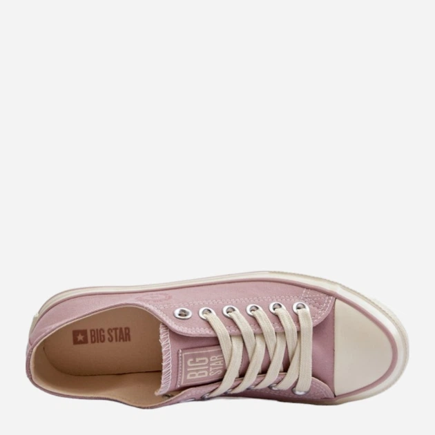 Trampki damskie materiałowe Big Star NN274271 40 Różowe (5900714739010/5900714739072) - obraz 8