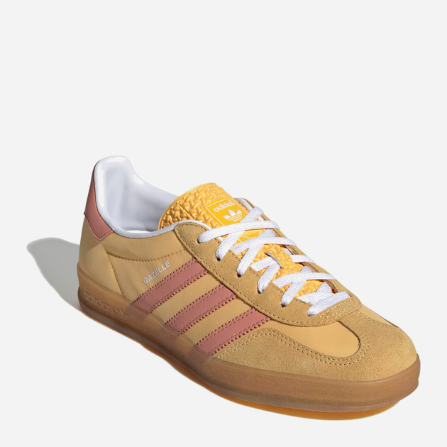 Sneakersy damskie do kostki adidas Gazelle Indoor W IE2959 37.5 Zółte (4066765073525) - obraz 2