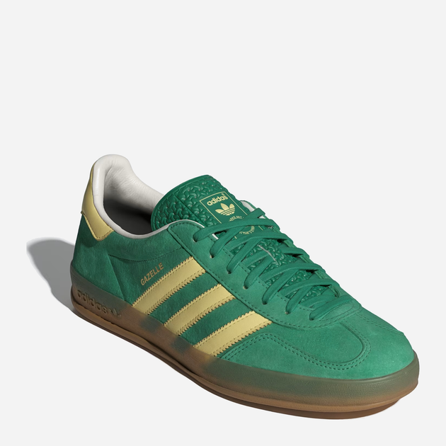 Жіночі кеди низькі adidas Gazelle Indoor IH7500 40 Зелені (4067888376401) - зображення 2