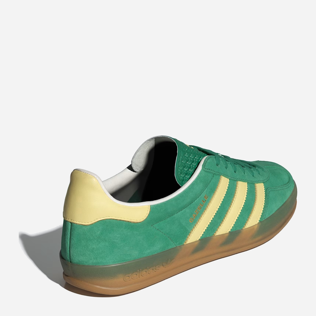 Жіночі кеди низькі adidas Gazelle Indoor IH7500 39.5 Зелені (4067888376418) - зображення 3