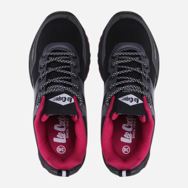 Sneakersy damskie Lee Cooper LCJ-22-01-1370LA 36 (3UK) 23 cm Czarne (5904292116409) - obraz 5