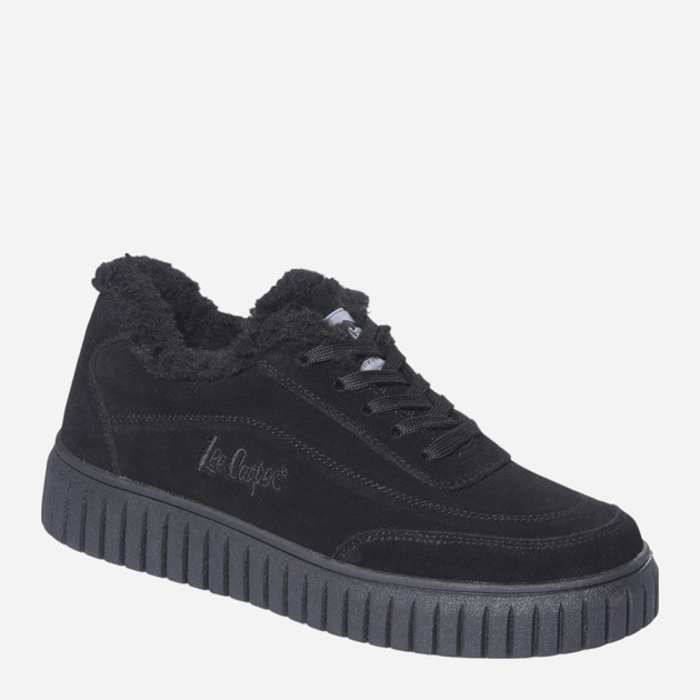 Zimowe sneakersy damskie zamszowe Lee Cooper LCJ-24-01-2973L 37 (4UK) 24 cm Czarne (5904292159758) - obraz 4