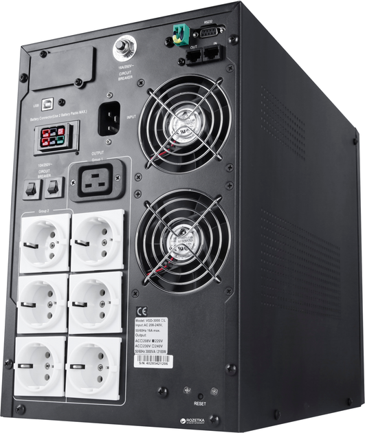 ИБП Powercom VGD-3000 (VGD3000) – фото, отзывы, характеристики в ...