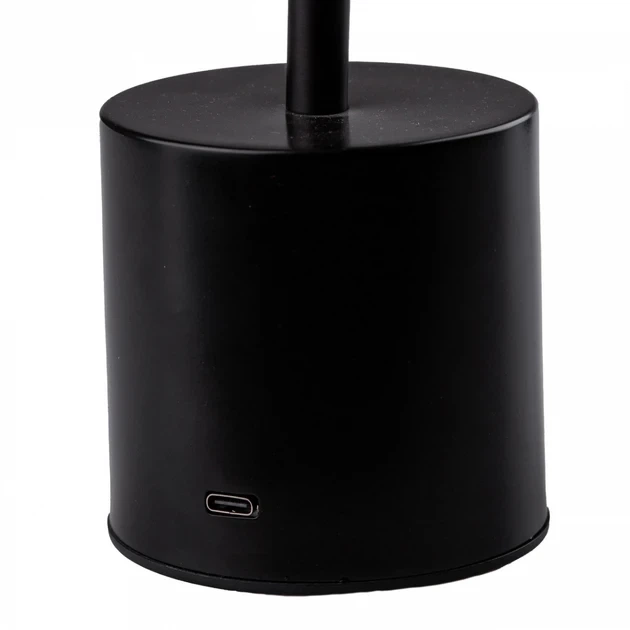 Светодиодная настольная лампа с сенсорным управлением на аккумуляторе Tablelamp Black 3 режима подсветки - изображение 5