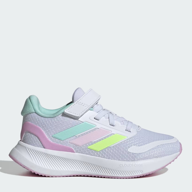 Детские кроссовки для девочки Adidas Runfalcon 5 El C JP5153 28 Ftwwht/Clemin/Clpink (4067904159896) 