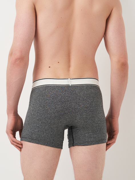 Zestaw majtek męskich typu bokserki bawełnianych 2 szt Levi's Vntg Htr Boxer Brief Org Co 701227424-001 XL Czarny (8720245581226) - obraz 5