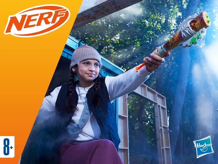 Іграшкова зброя Hasbro Nerf Zombie Strikeout Zombie Strikeout Dart Blaster F8958 (5010996223647) - зображення 8
